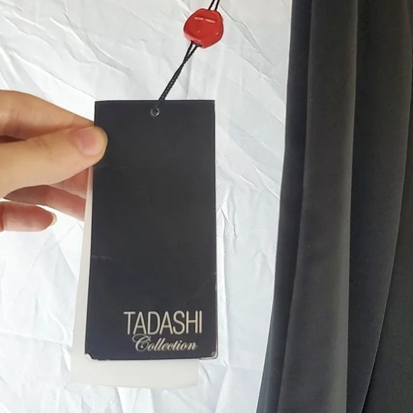 NWT Tadashi Shoji Tadashi Collection Black Floor Length Formal Maxi Skirt - Picture 9 of 10